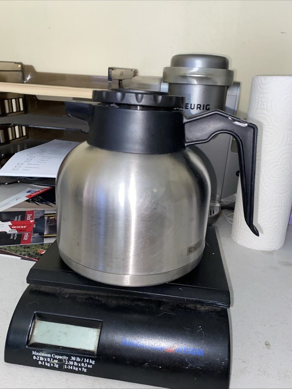 BUNN Coffee Pot 8-Cup 40163.0000 Thermal Coffee Carafe Stainless Commercial